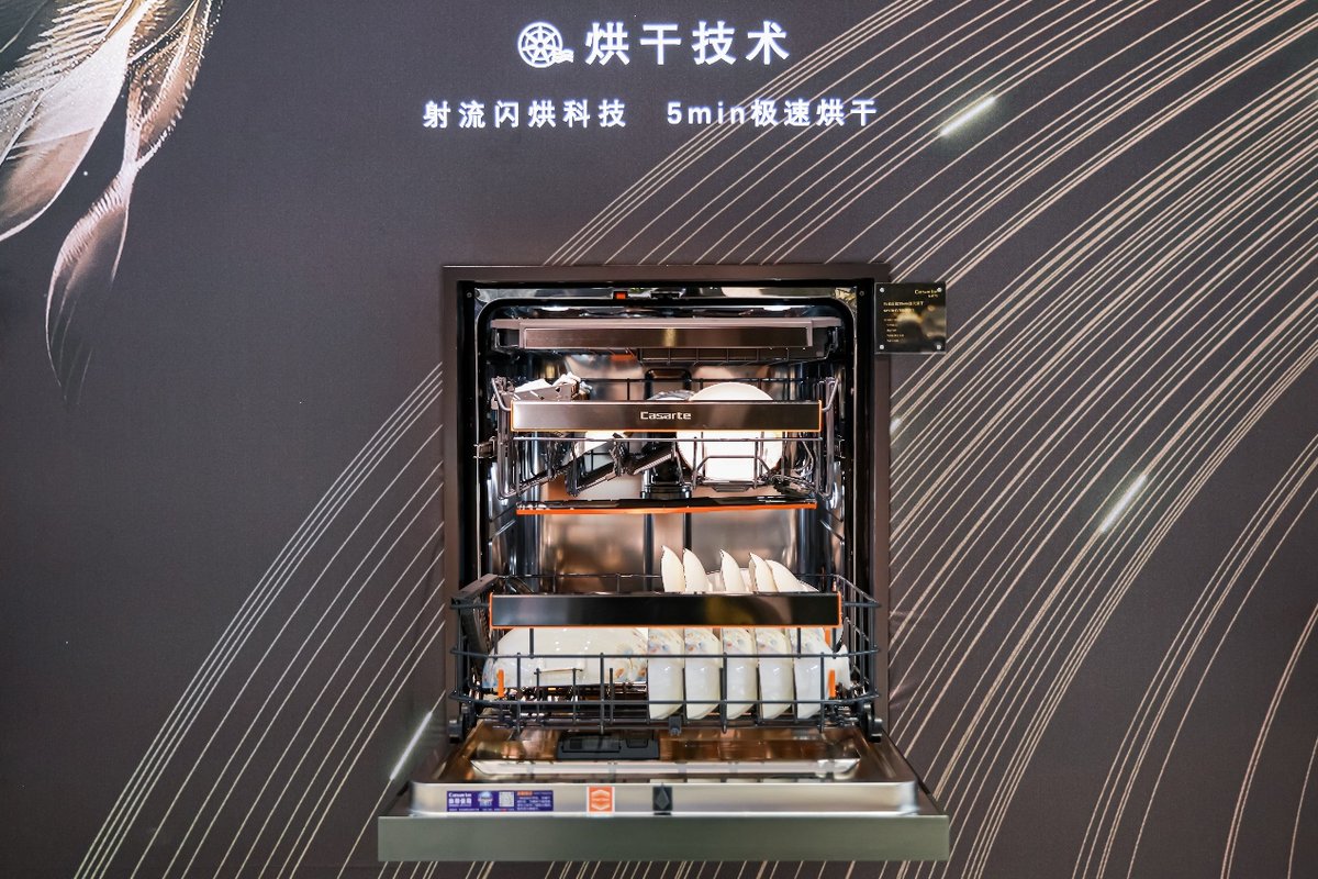 多？选卡萨帝洗碗机“对症清洗”pg电子平台高端餐具清洗门道(图1)